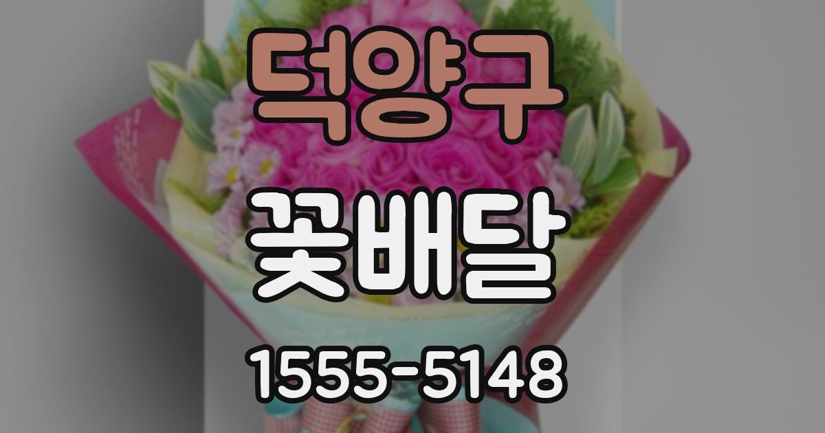 덕양구 꽃배달