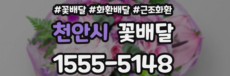 천안시 꽃배달