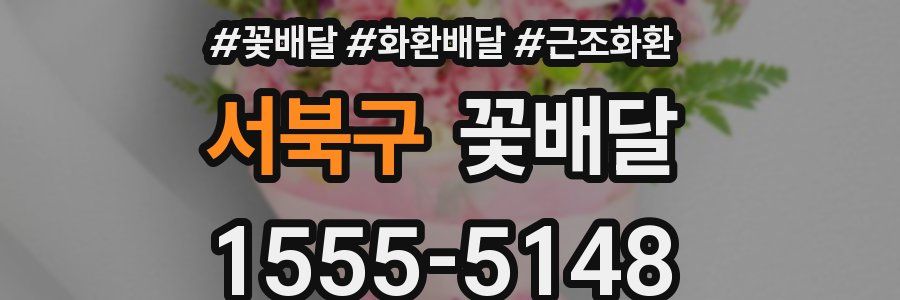 서북구 꽃배달