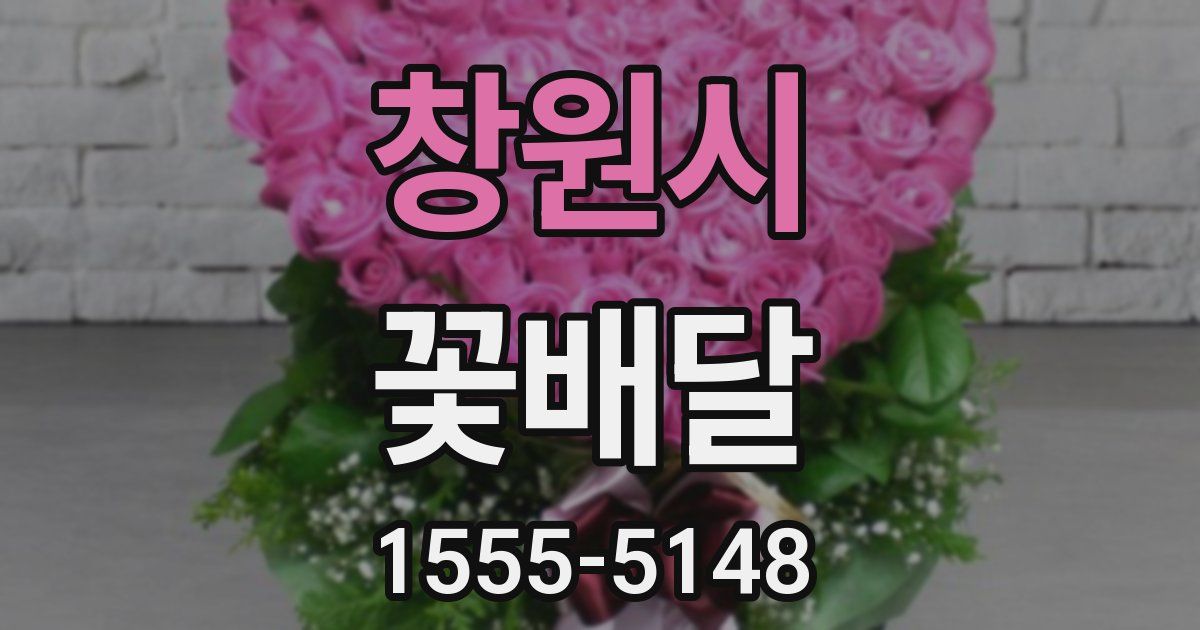 창원시 꽃배달