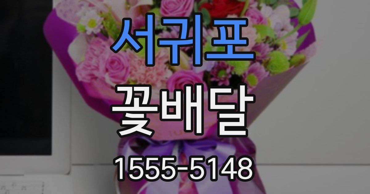 서귀포 꽃배달