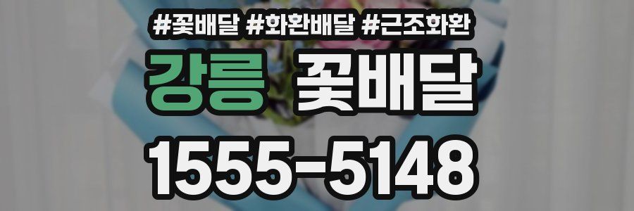 강릉 꽃배달
