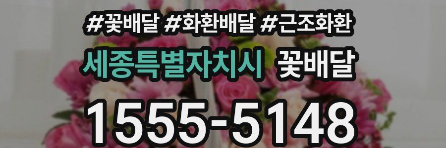 세종특별자치시 꽃배달