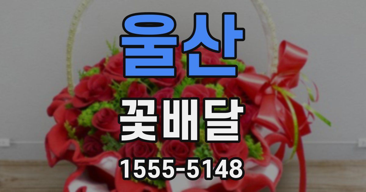 울산 꽃배달
