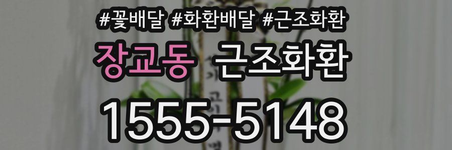 장교동 근조화환
