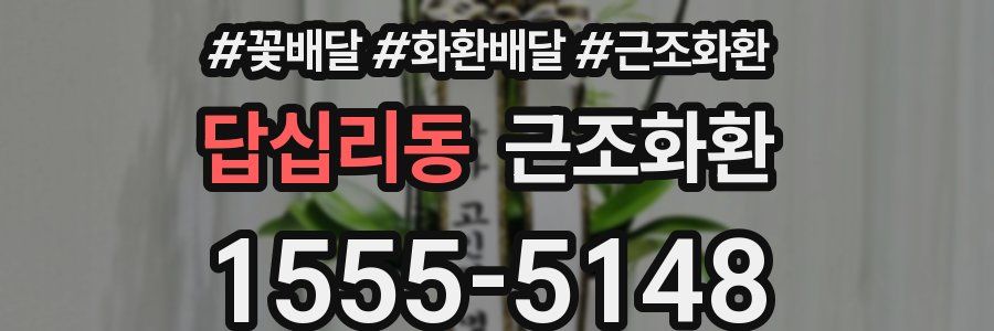답십리동 근조화환