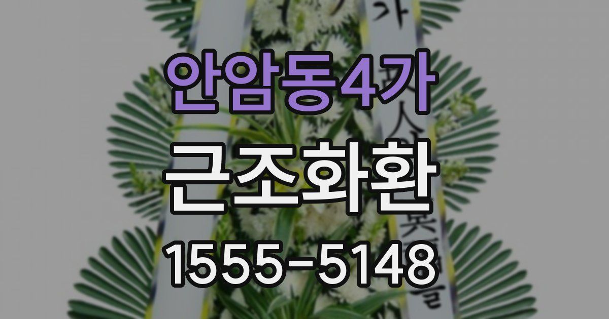 안암동4가 근조화환