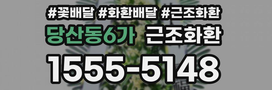 당산동6가 근조화환