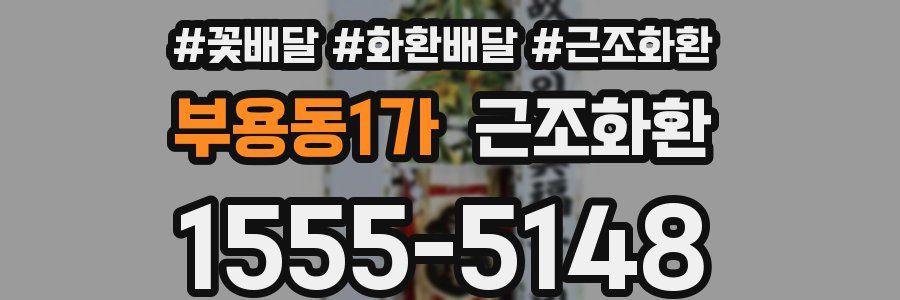 부용동1가 근조화환