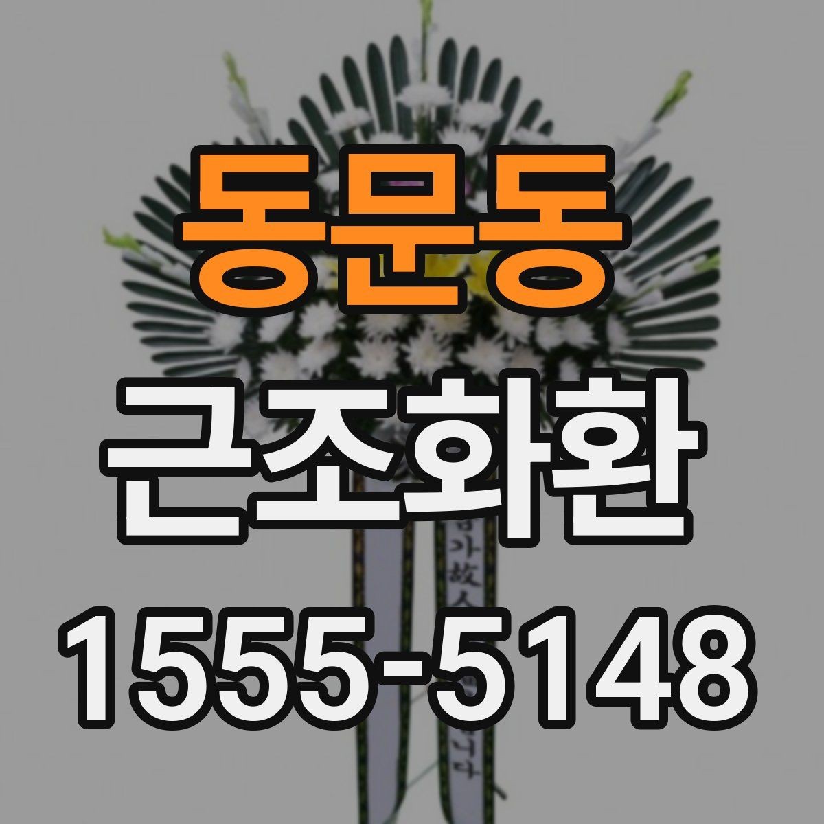 동문동 근조화환 비용 부담을 고려한 선택 포인트