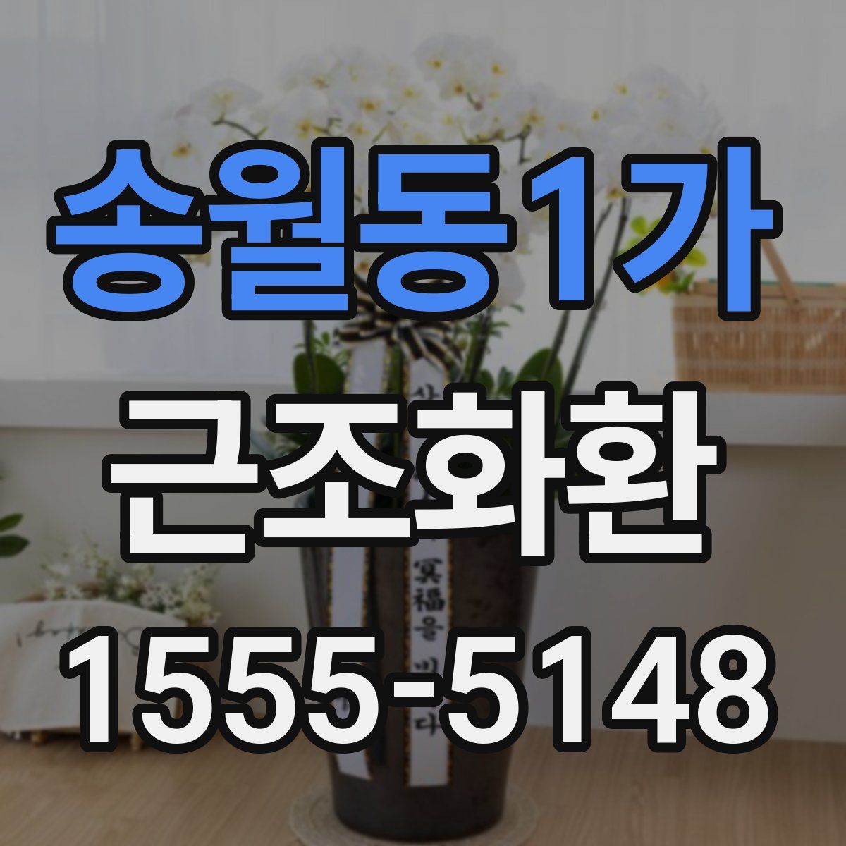 송월동1가 근조화환