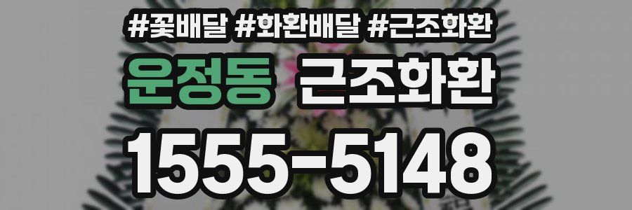 운정동 근조화환