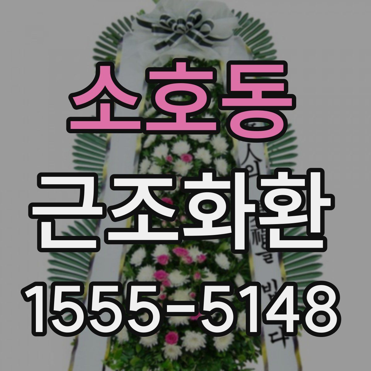 소호동 근조화환