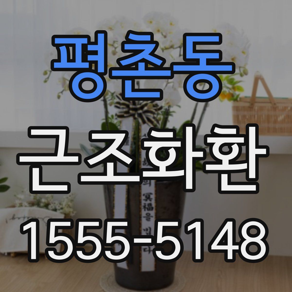 평촌동 근조화환