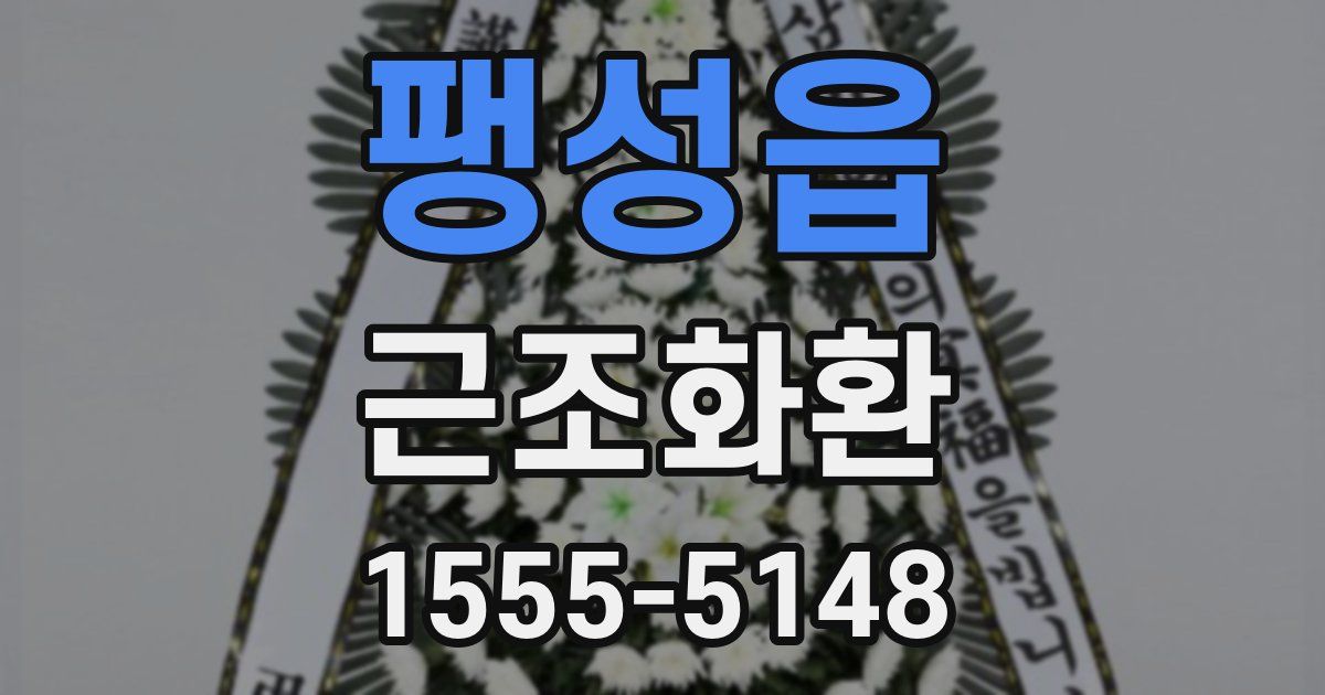 팽성읍 근조화환