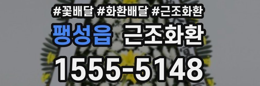 팽성읍 근조화환