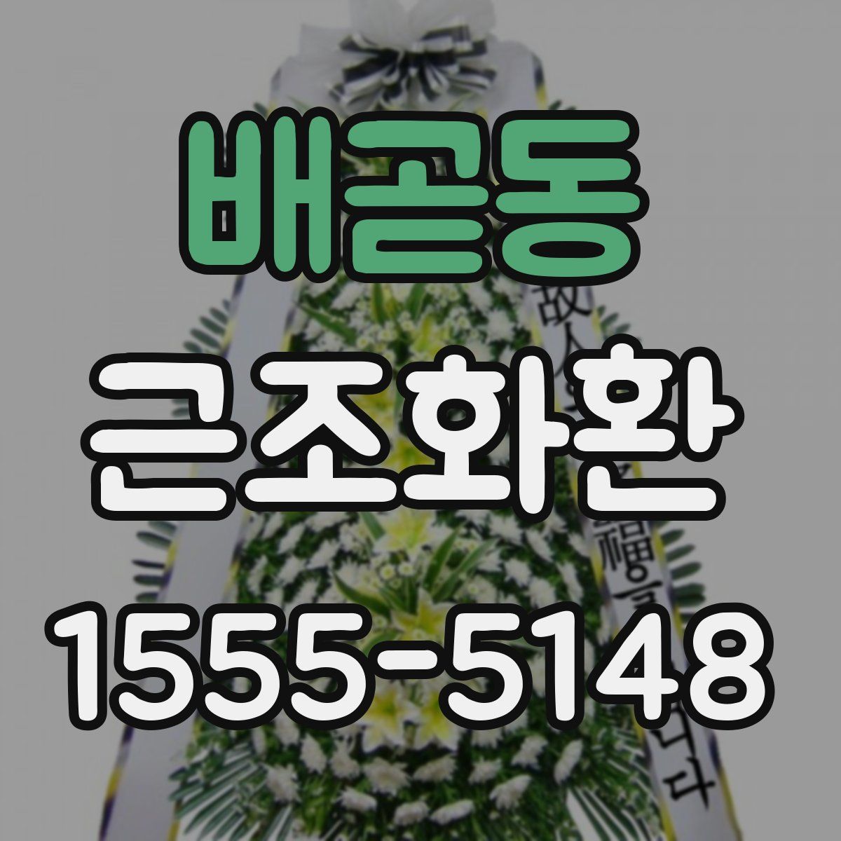 배곧동 근조화환