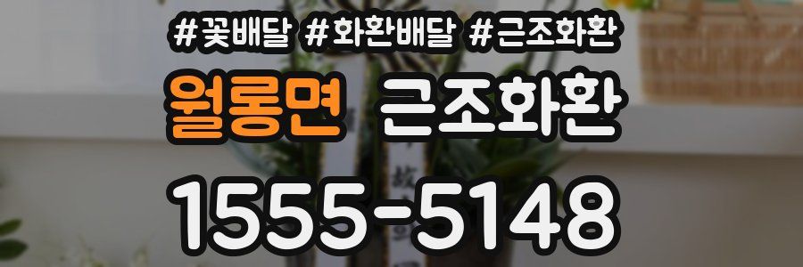 월롱면 근조화환