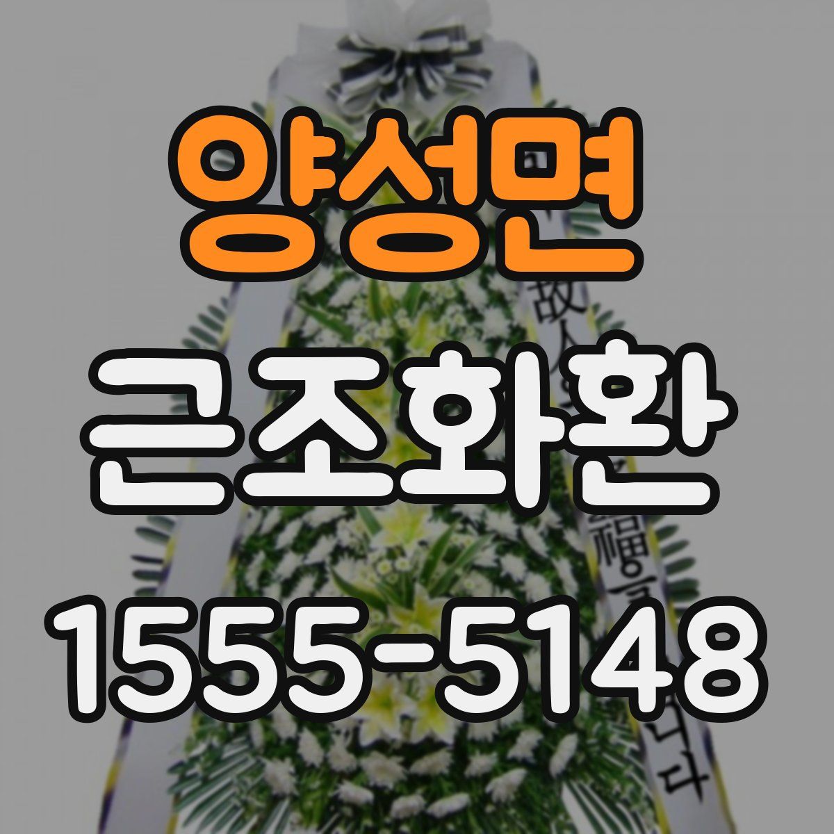 양성면 근조화환