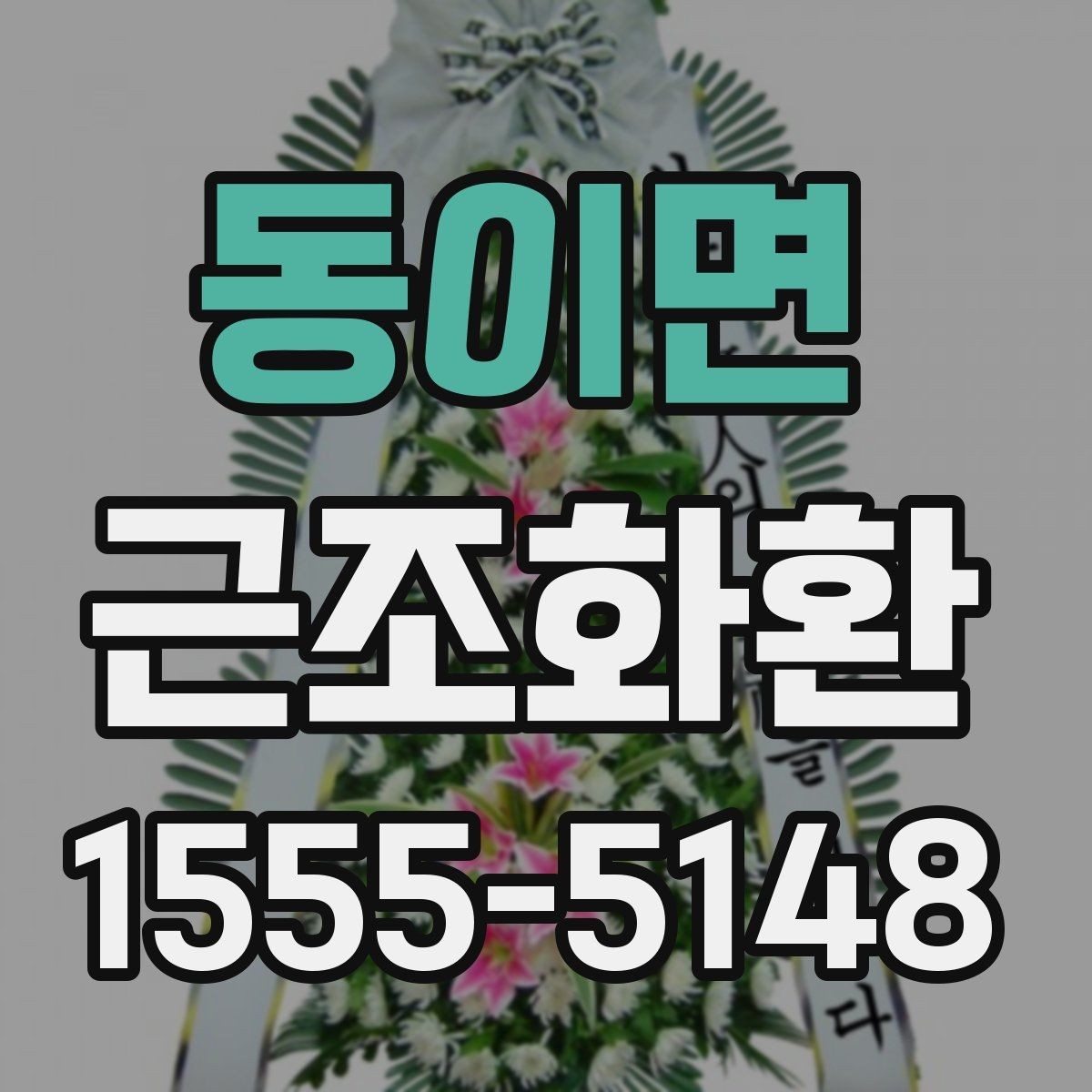 동이면 근조화환 장례식장 입구 배치 기준을 알고 싶다면
