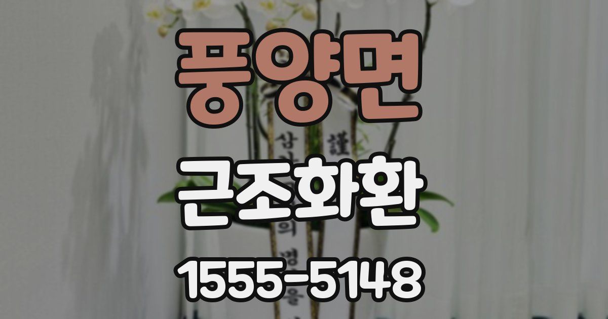 풍양면 근조화환