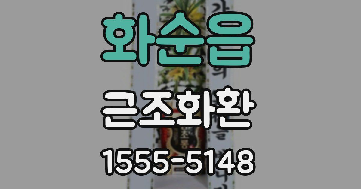 화순읍 근조화환
