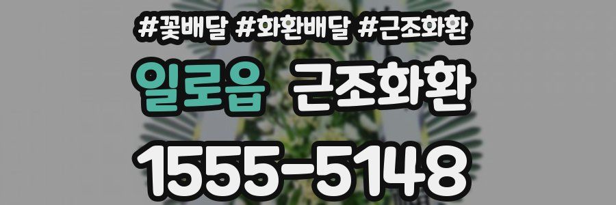 일로읍 근조화환