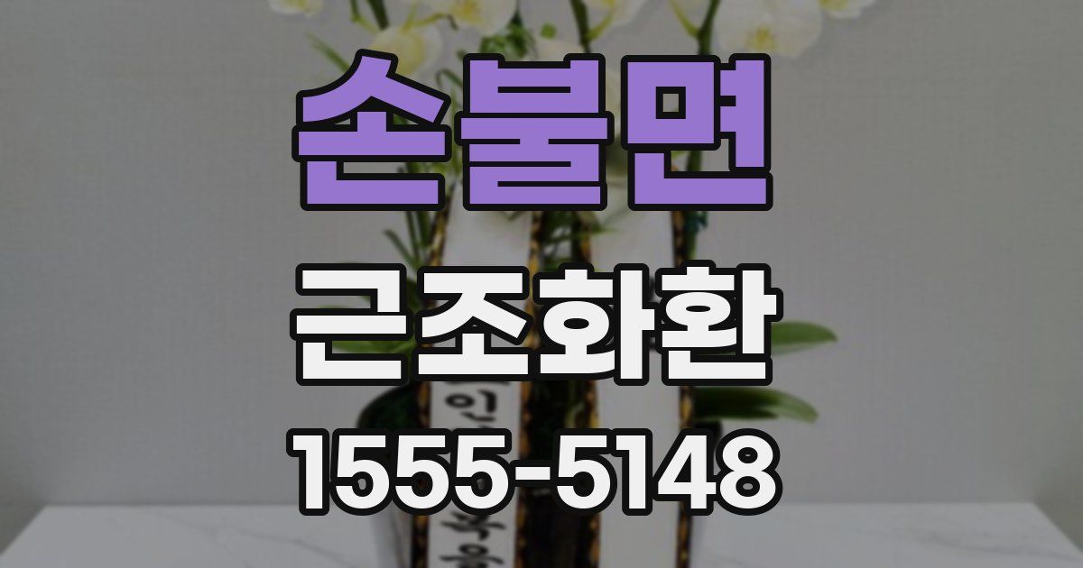 손불면 근조화환