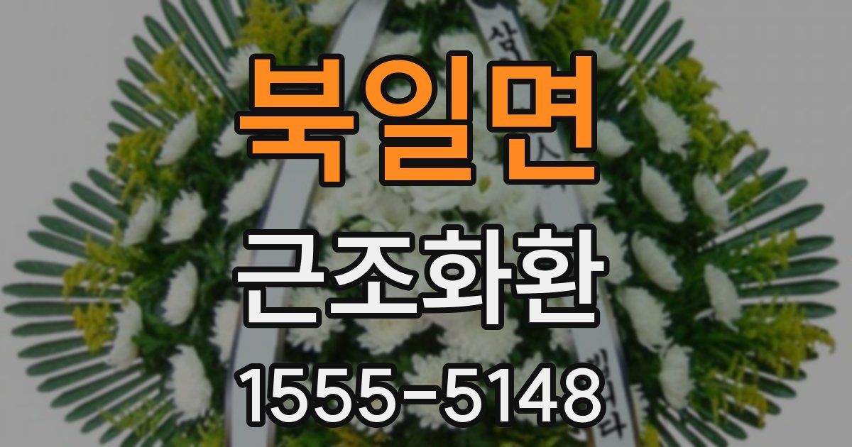 북일면 근조화환