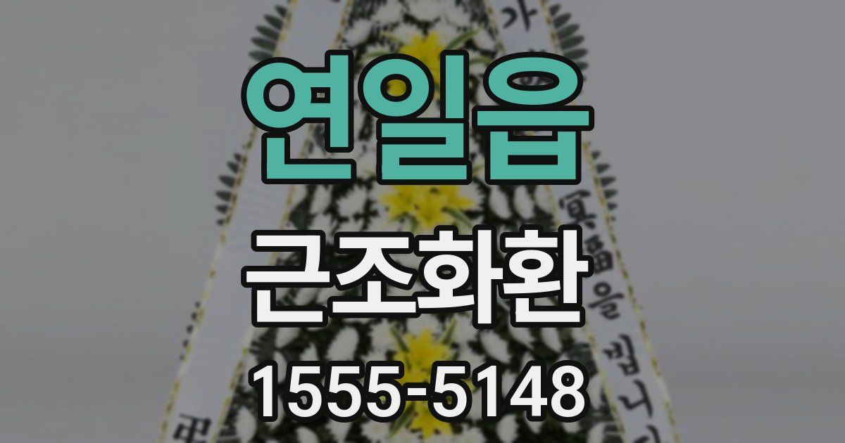 연일읍 근조화환