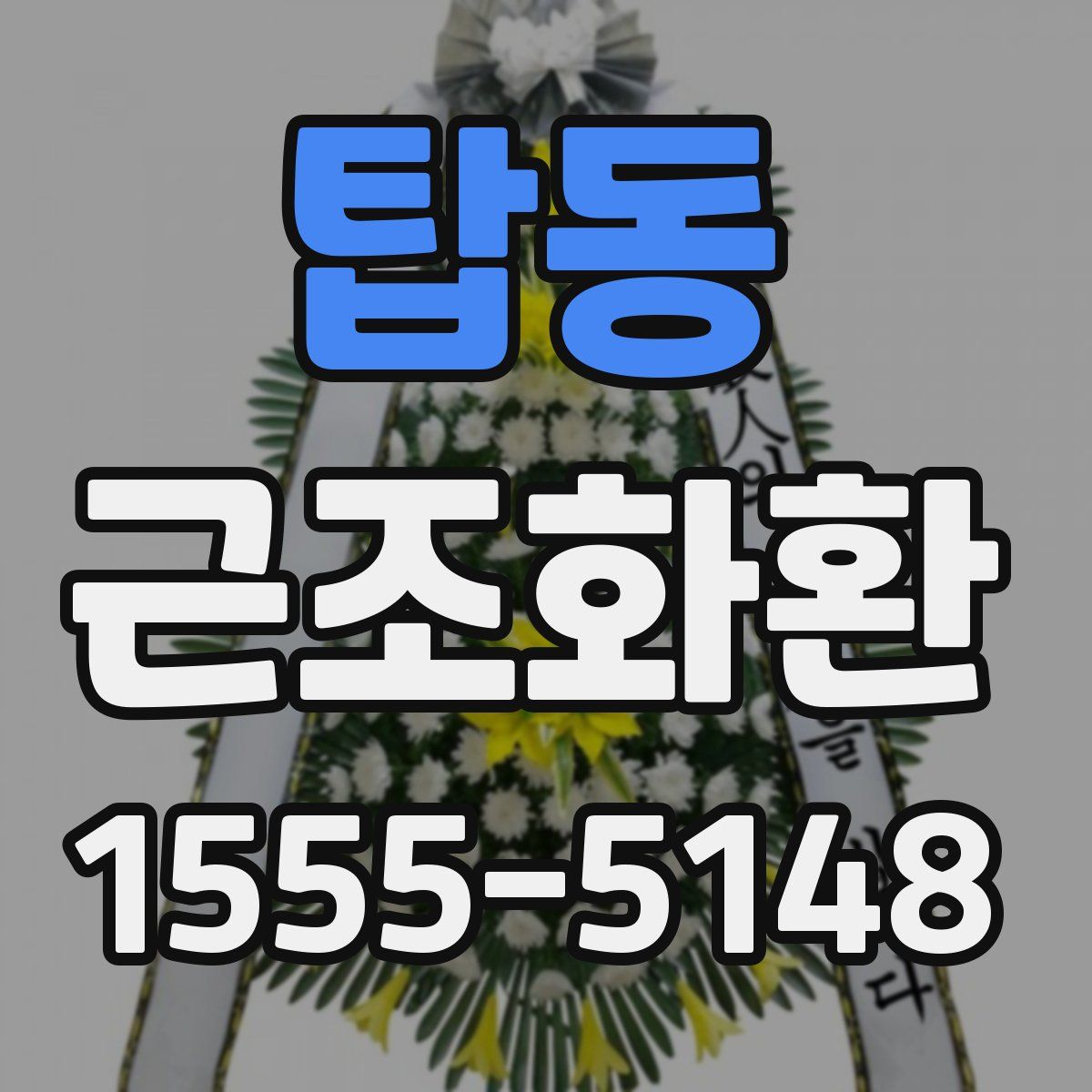 탑동 근조화환