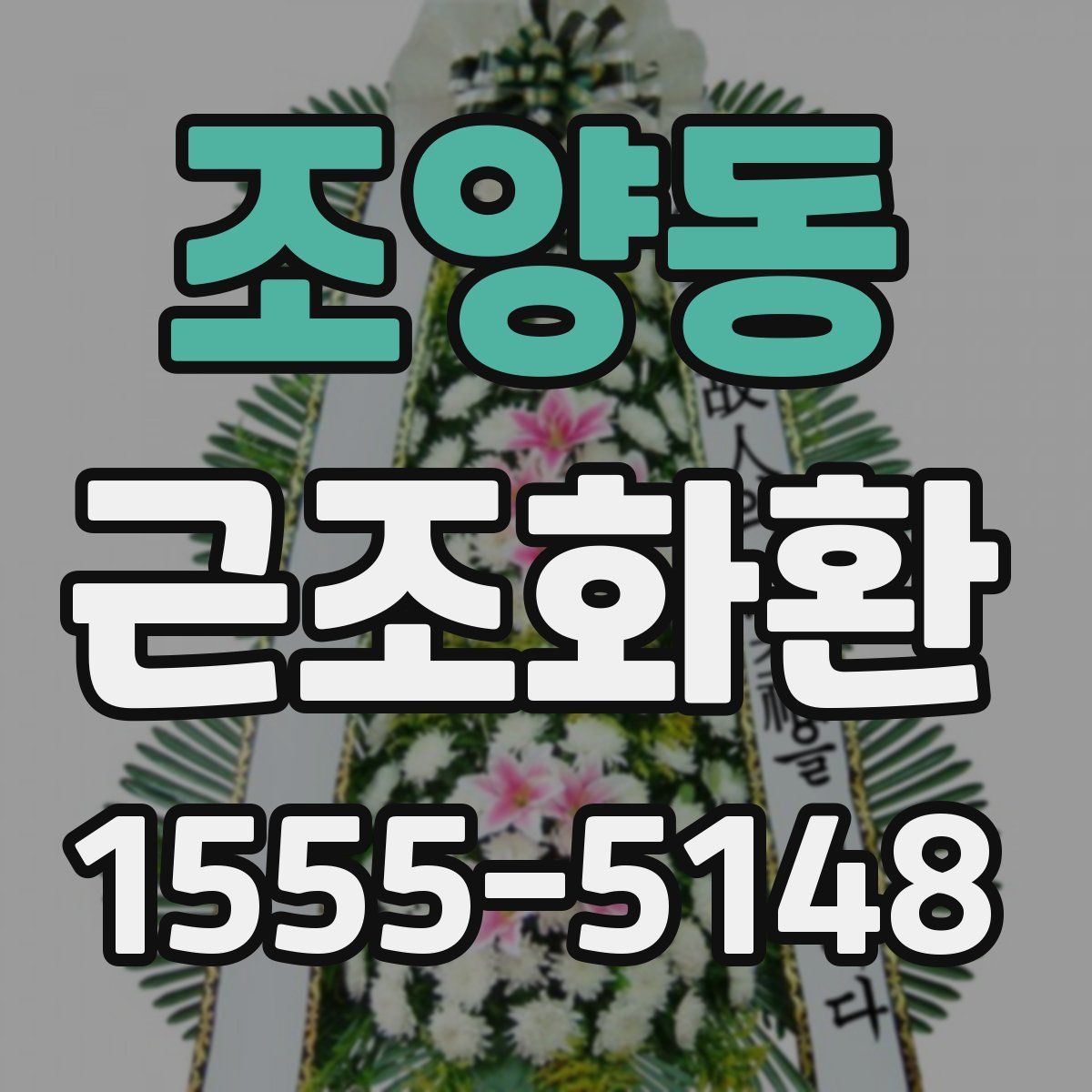 조양동 근조화환