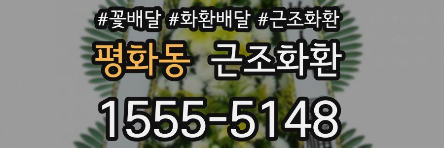 평화동 근조화환
