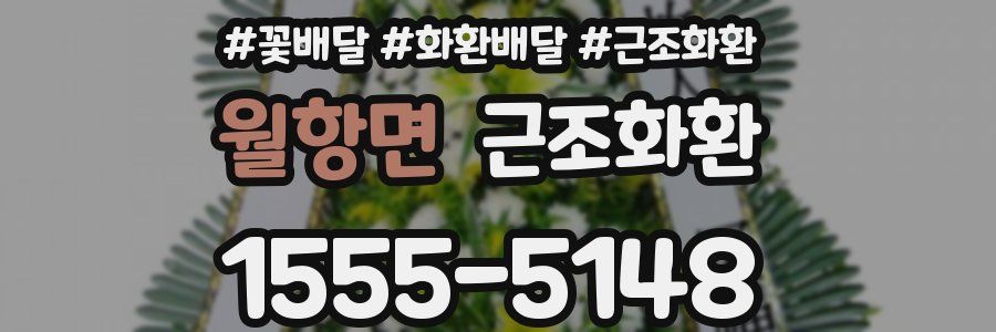 월항면 근조화환