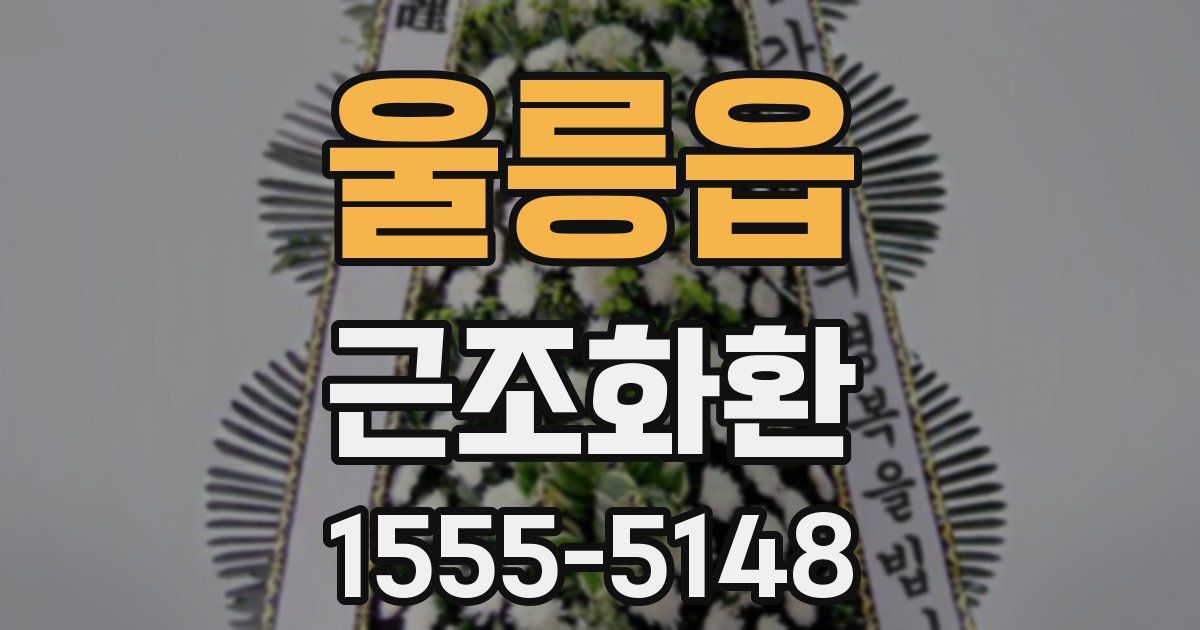울릉읍 근조화환