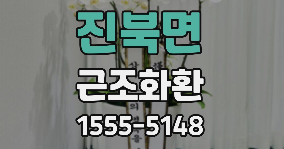 진북면 근조화환