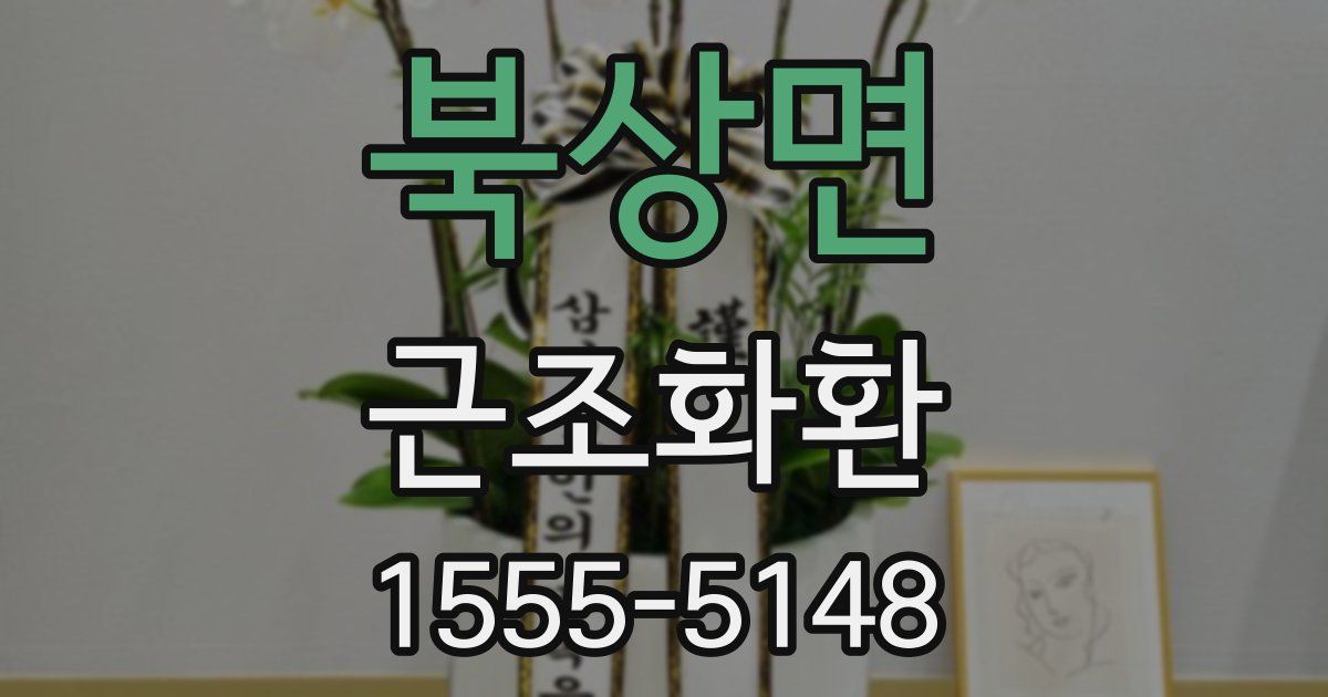 북상면 근조화환