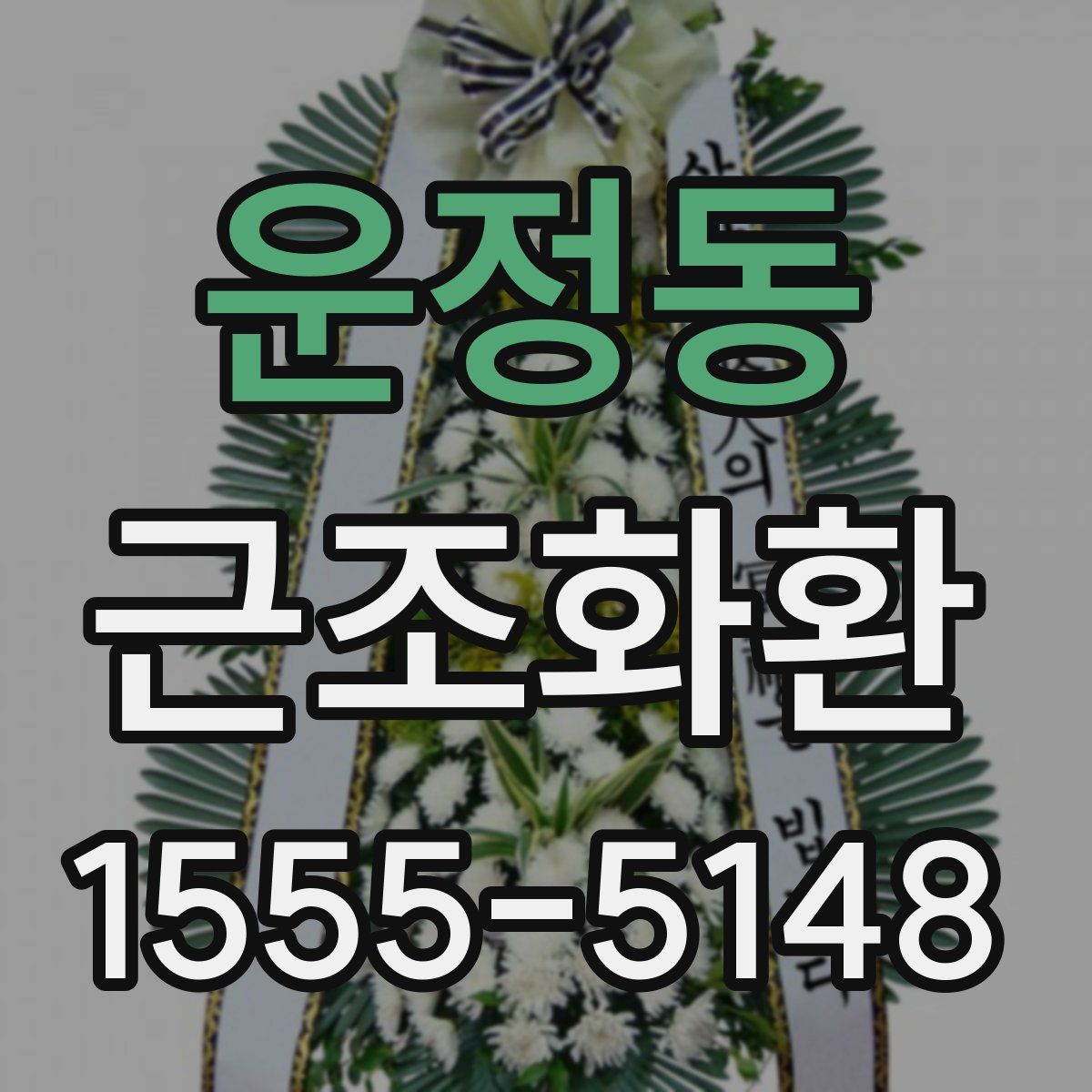 운정동 근조화환