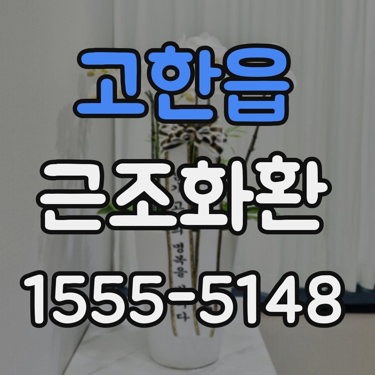 고한읍 근조화환