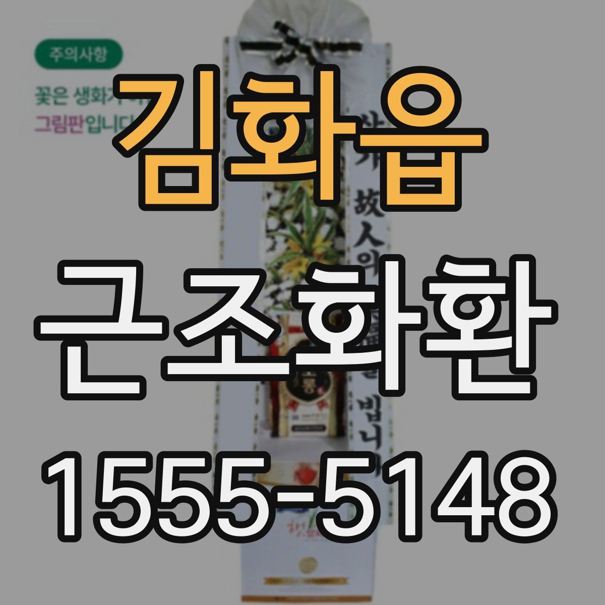 김화읍 근조화환