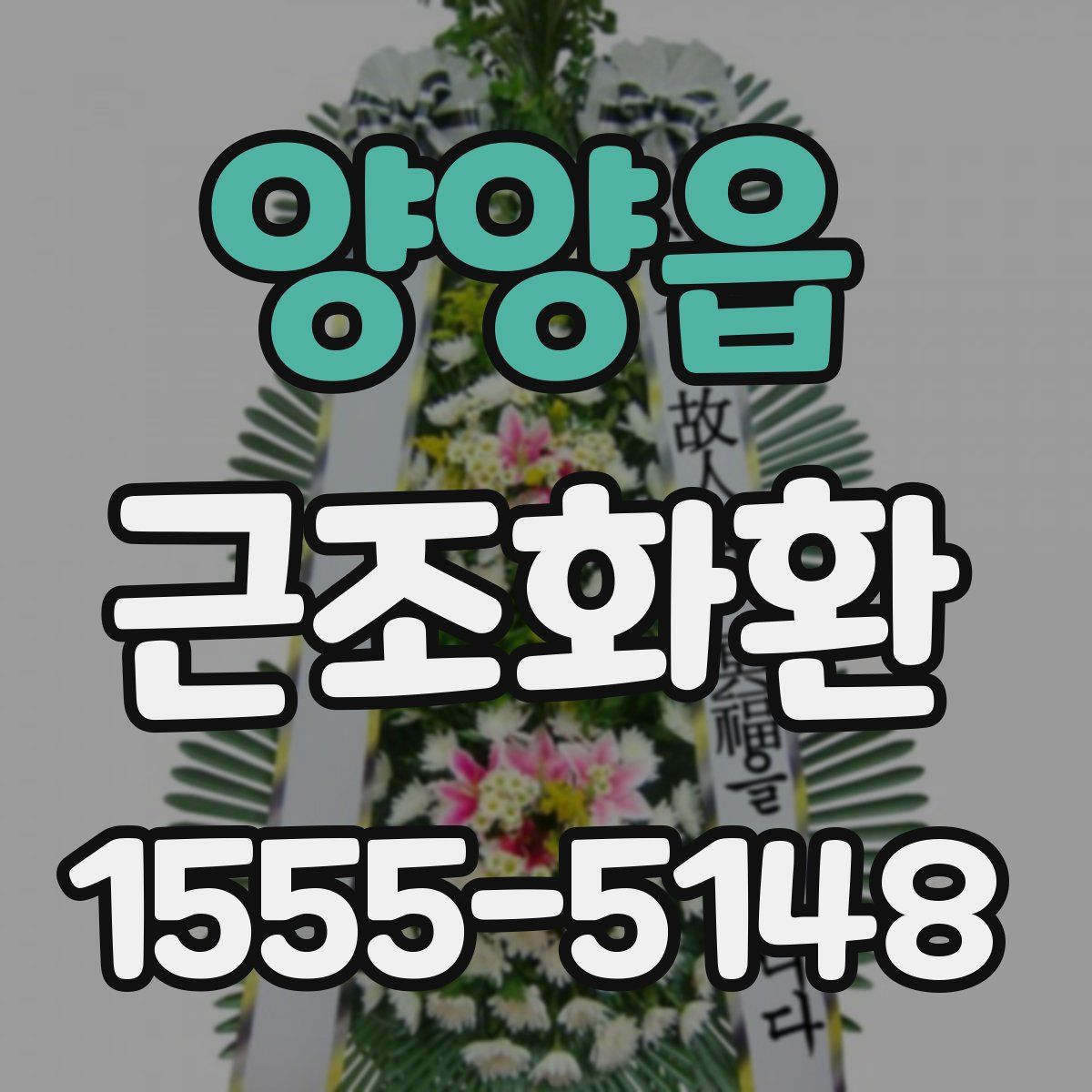 양양읍 근조화환