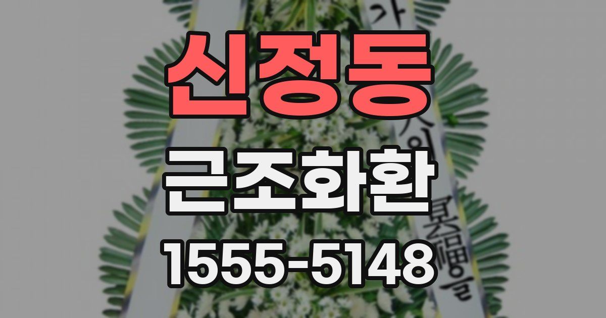 신정동 근조화환