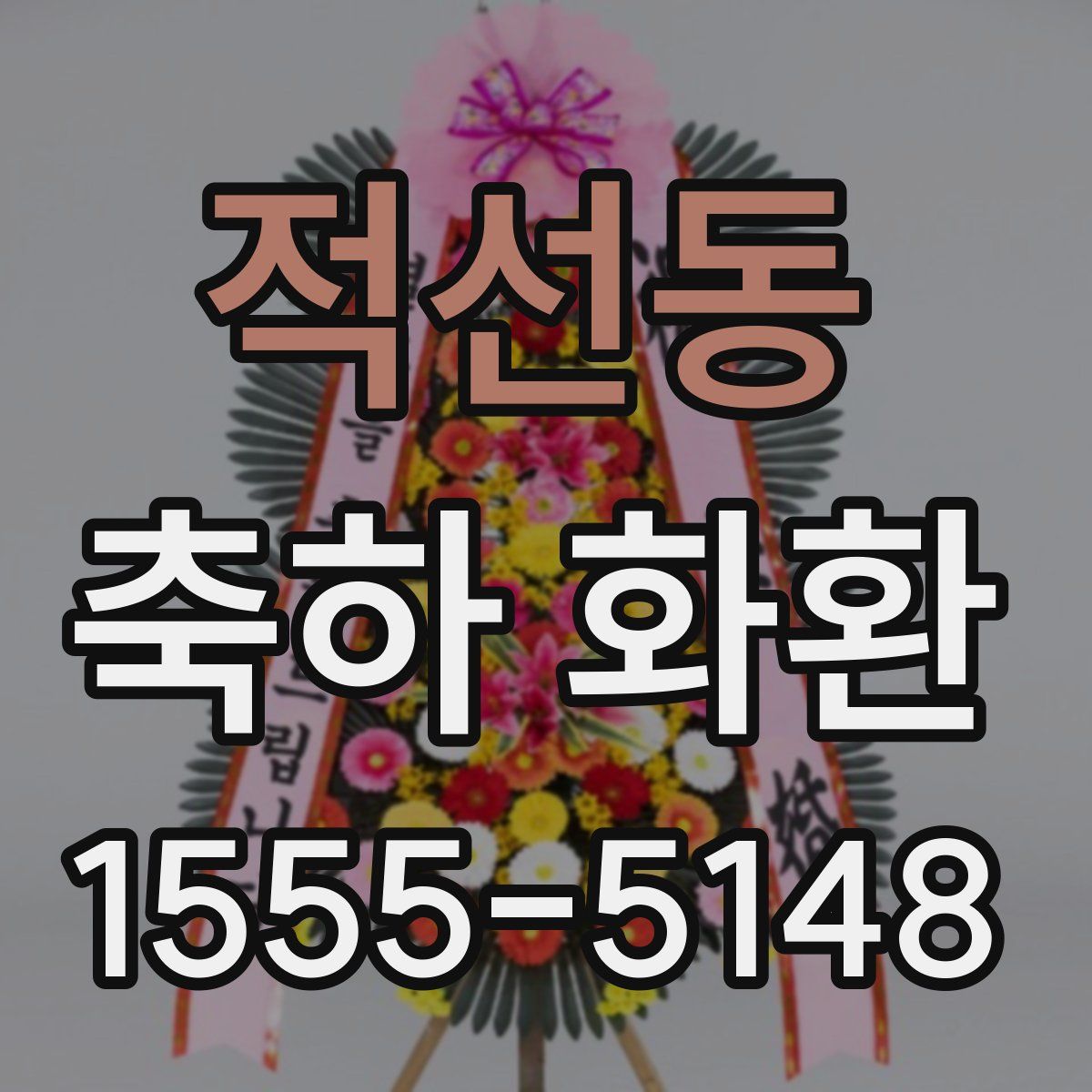적선동 축하 화환