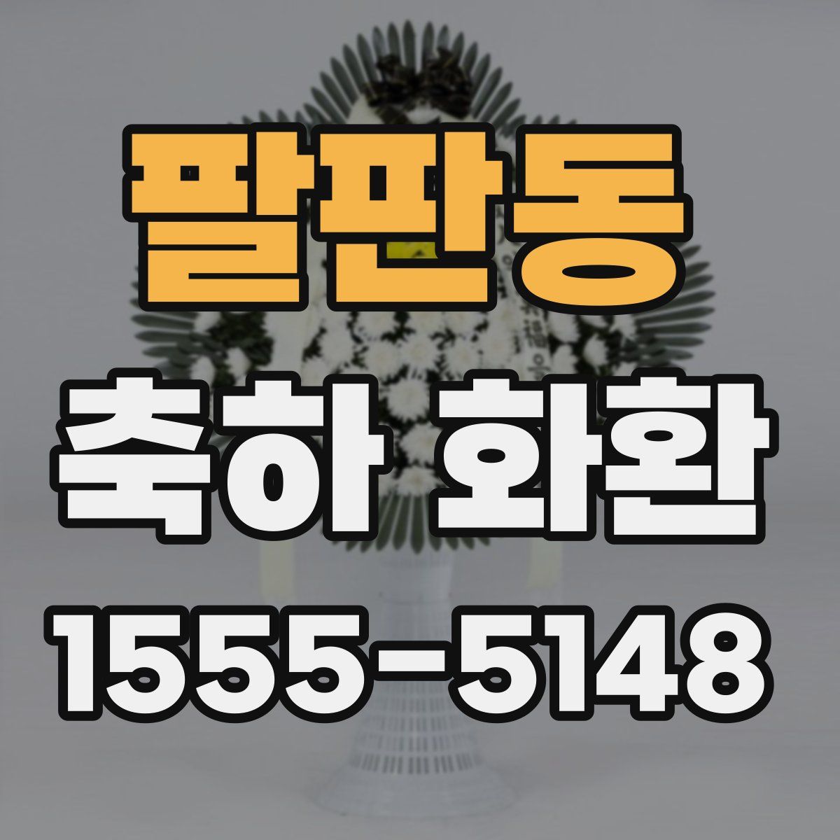 팔판동 축하 화환