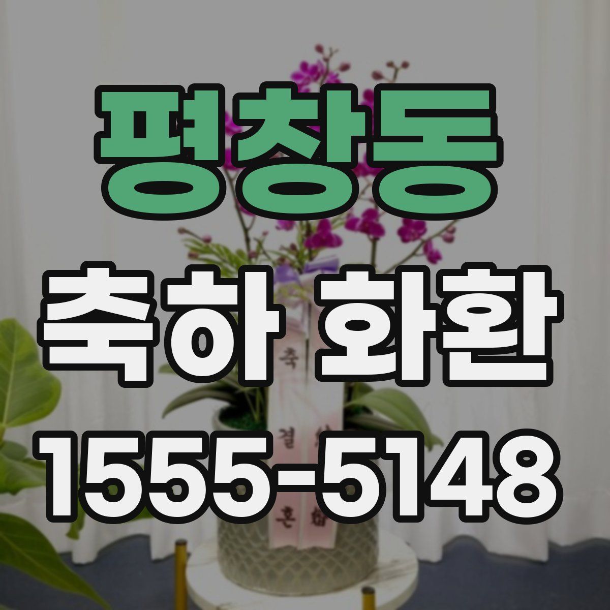 평창동 축하 화환