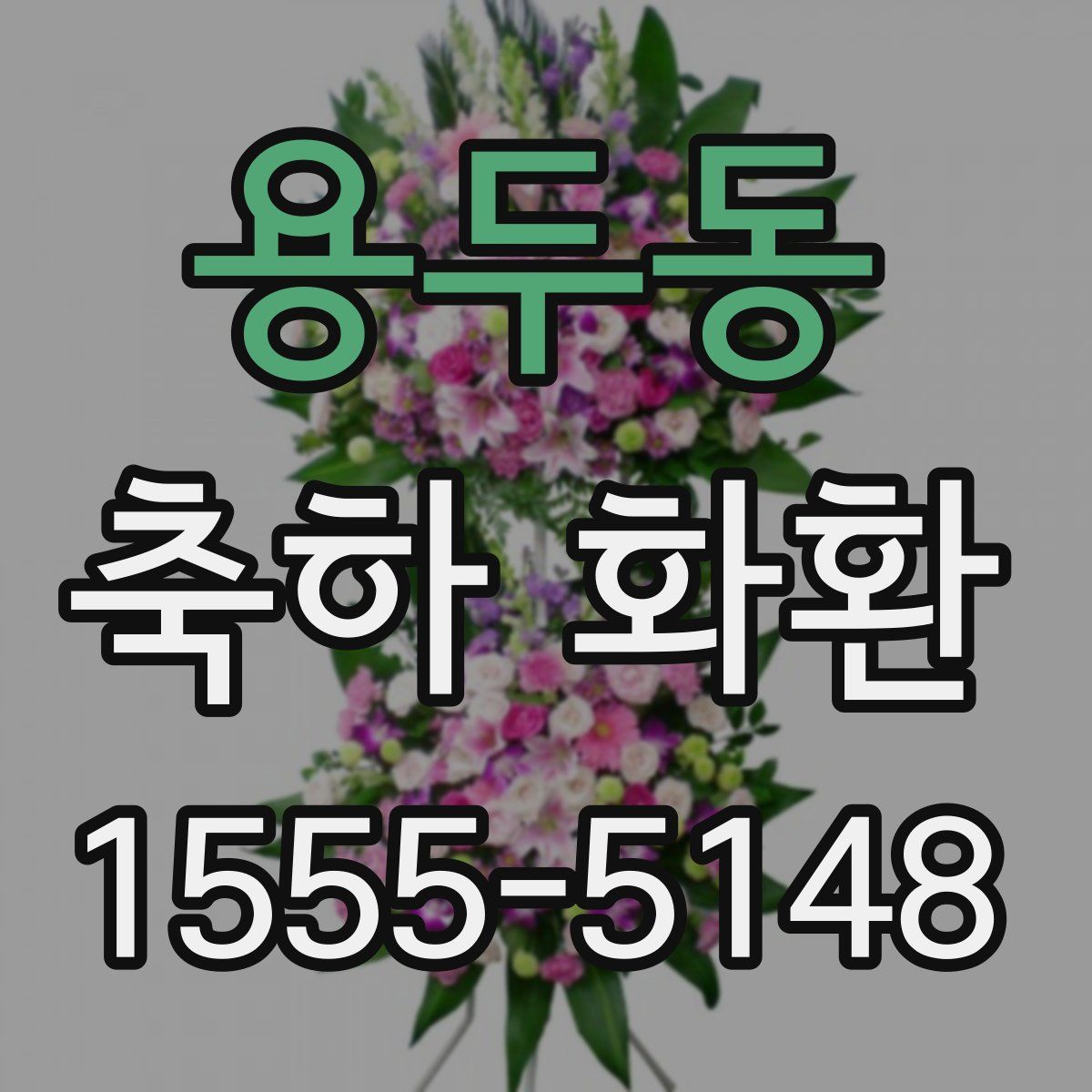 용두동 축하 화환