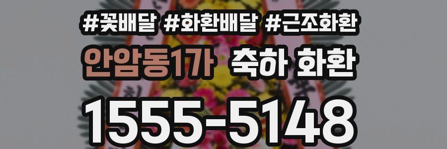 안암동1가 축하 화환