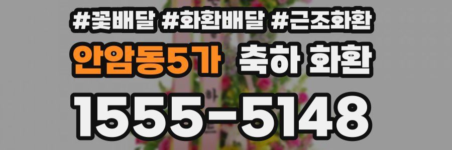 안암동5가 축하 화환
