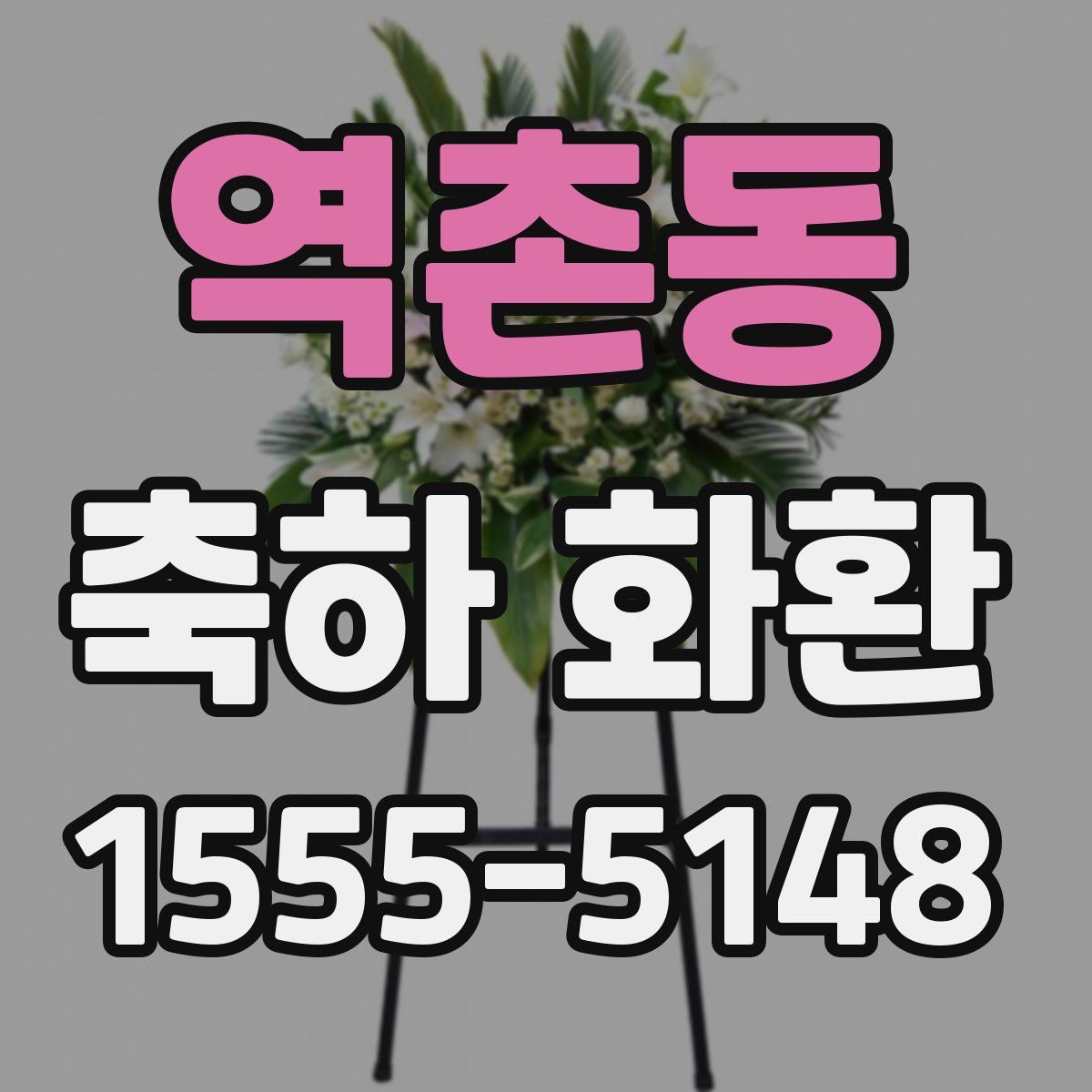역촌동 축하 화환