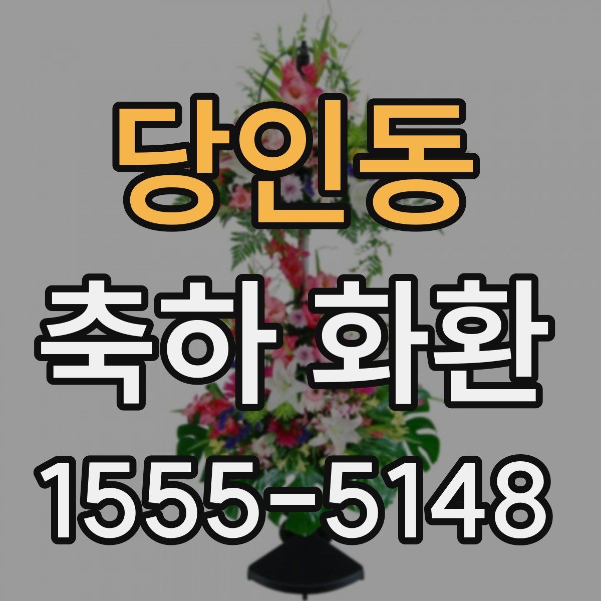 당인동 축하 화환 문구 예시와 작성할 때 유의점